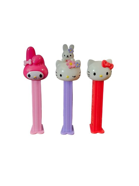 Hello Kitty Other - Pez Dispensers Hello Kitty Set Of 3 From 2005 - Retired My Melody Hello Kitty